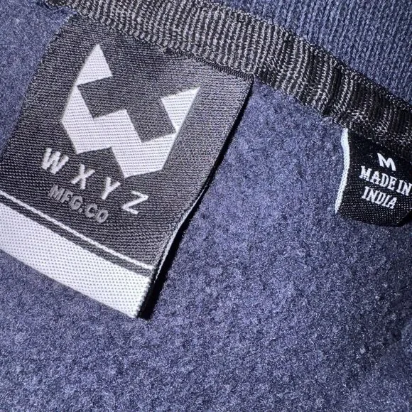 WXYZ Jacket Men's Medium Snap Button Varsity Bomber Skeleton‎ mushroom - Picture 3 of 6